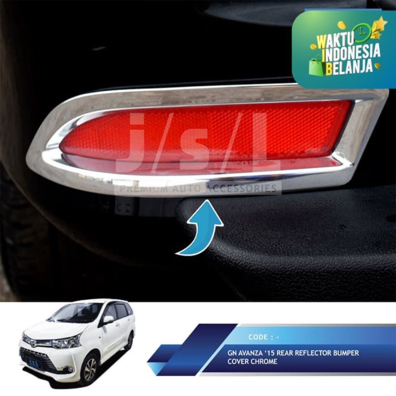 Grand All New Avanza Rear Reflector Bumper Lamp JSL