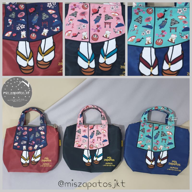 Tas Mis Zapatos IC-072 mini sling bag fashion Jepang import new original