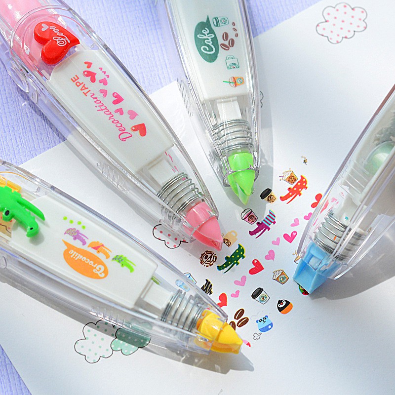 

1 Pcs Lovely Decoration Tape BUJO Planner Agenda DIY Planner Scrapbook