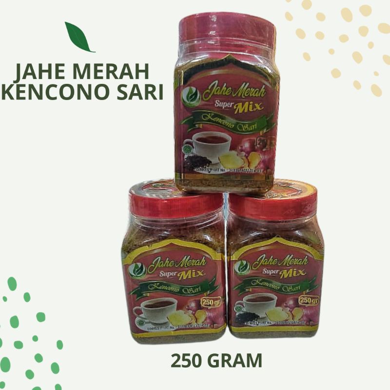 

Jahe merah mix kencono sari 250 gram