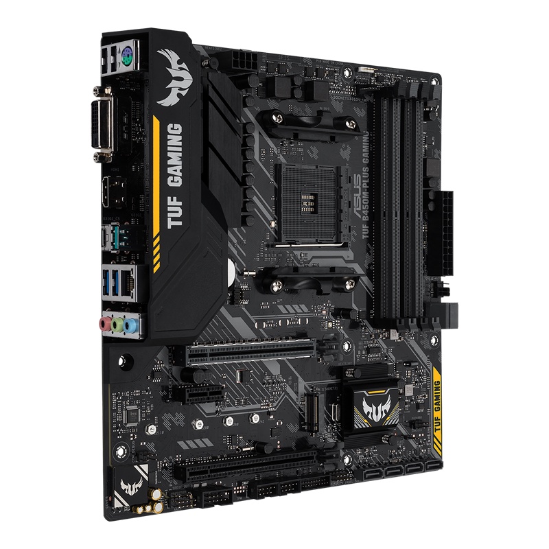 Motherboard ASUS TUF B450M-PLUS GAMING (AM4, B450, DDR4)