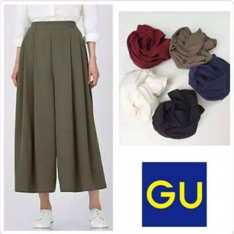 Kulot Uniqlo Gu Pallazo Shopee Indonesia Kulot Uniqlo Gu Pallazo Shopee Indonesia