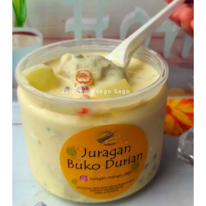 

Buko Durian Sago