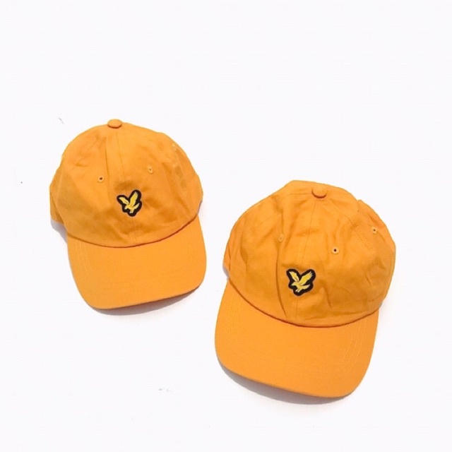 Lyle And Scott Sports Caps In Orange
