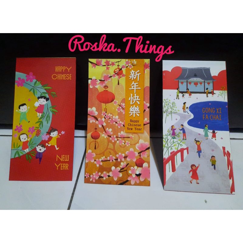 

Angpao amplop imlek premium