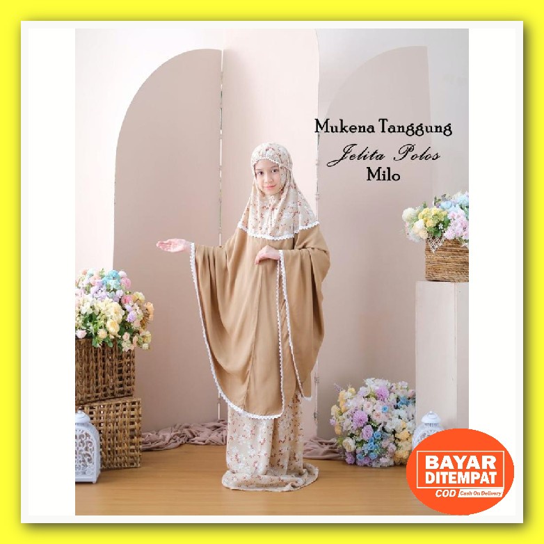 Mukena Anak 12 Tahun 13 Tahun Adem Mukenah Perempuan Sd S1H0 Karakter Jumbo Terbaru 2022 Rayon Trave