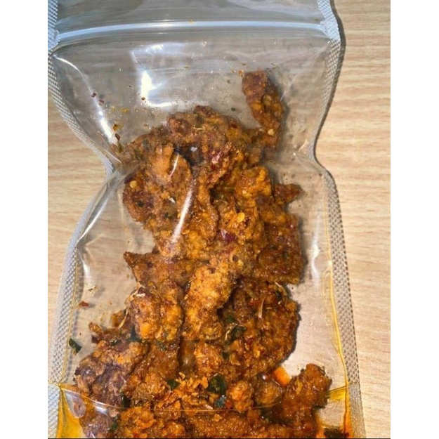 

Kulit ayam crispy pedas 100gr