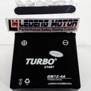 GM7Z-4A Aki Kering Turbo Battery 9 ampere Thunder Bajaj Pulsar