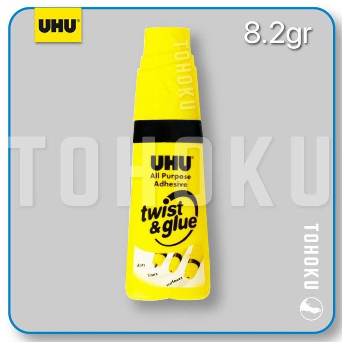 

+++++] Twist & Glue UHU - Lem Kertas /Prakarya / All Purpose Uhu