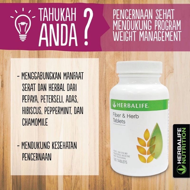 fiber tablet herbalife