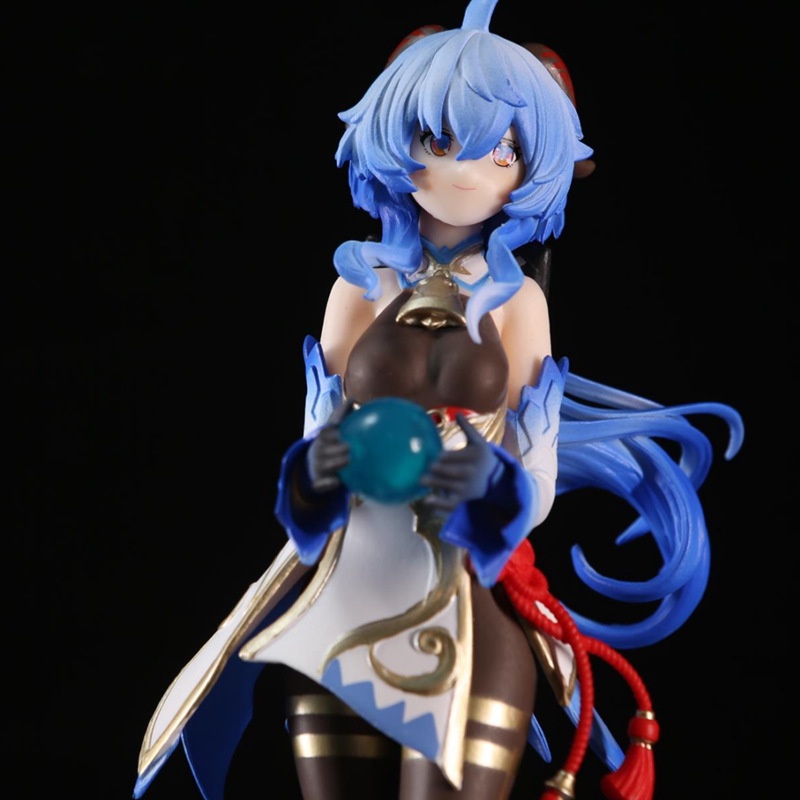 Action Figure Game Genshin Impact Ganyu Plenilune Gaze Ver Ukuran 23CM Skala 1 / 7 Untuk Koleksi
