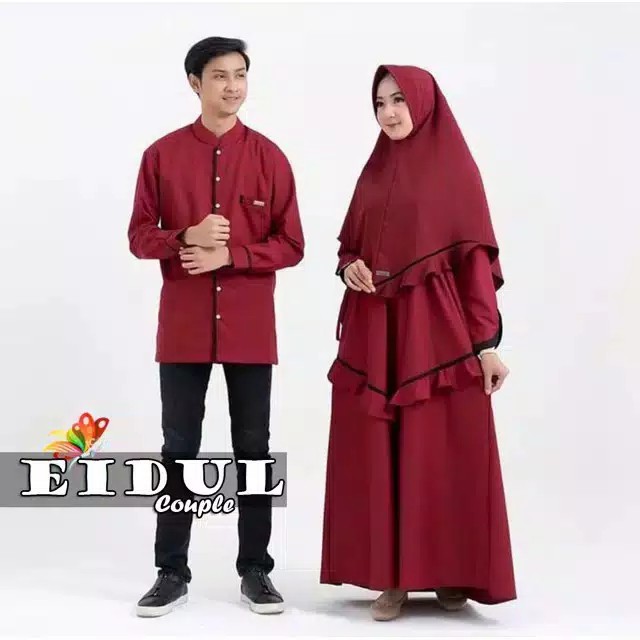 Eidul Couple Set Hijab