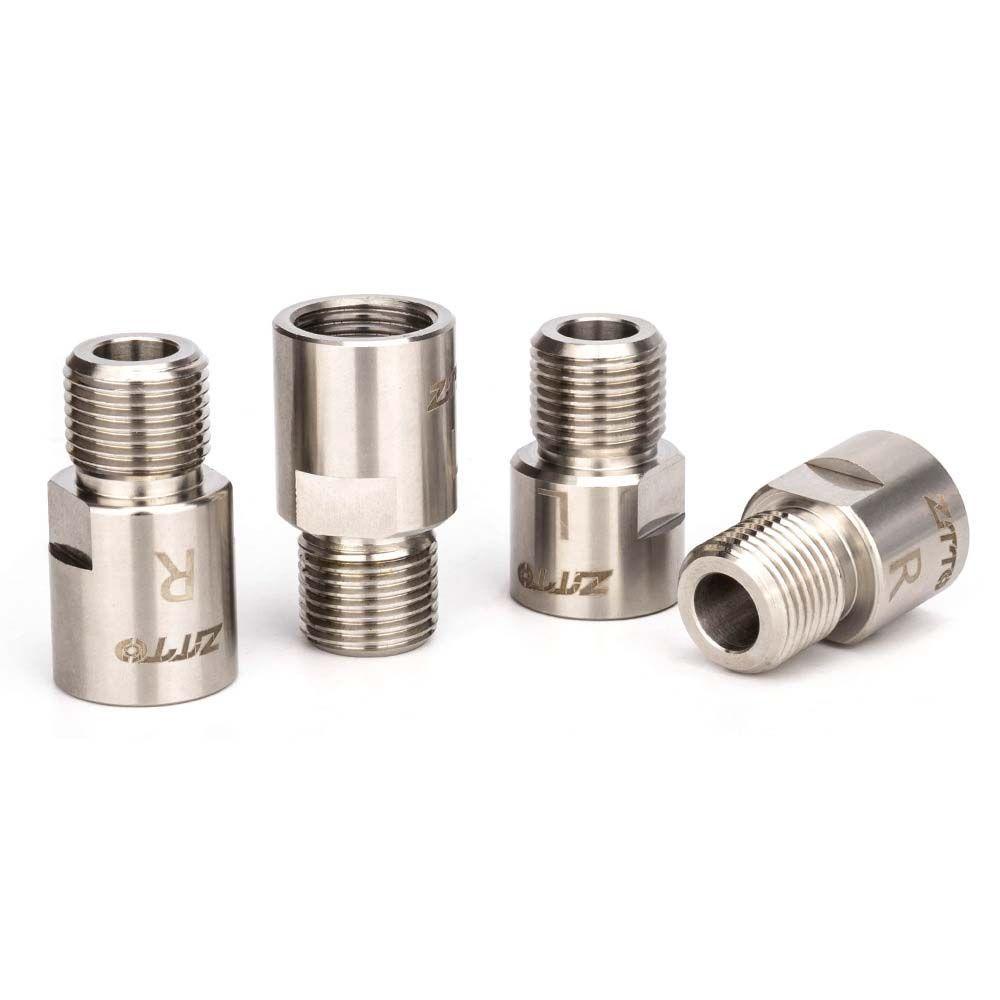Lanfy Pedal Sepeda Memperpanjang Baut 16mm 20mm Tahan Lama Aksesoris Sepeda Bagian Sepeda Pedal Spacer Lengan Engkol Spacer Pedal Ekstensi Baut