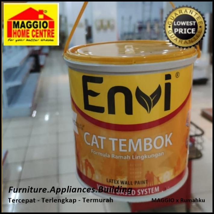 Jual Cat Tembok Cat Interior Cat Envi 5Kg Warna Bebas Indaco