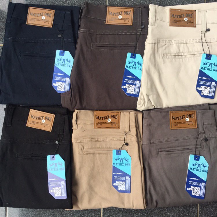 CELANA CHINO PANJANG PRIA POLOS CASUAL PREMIUM QUALITY