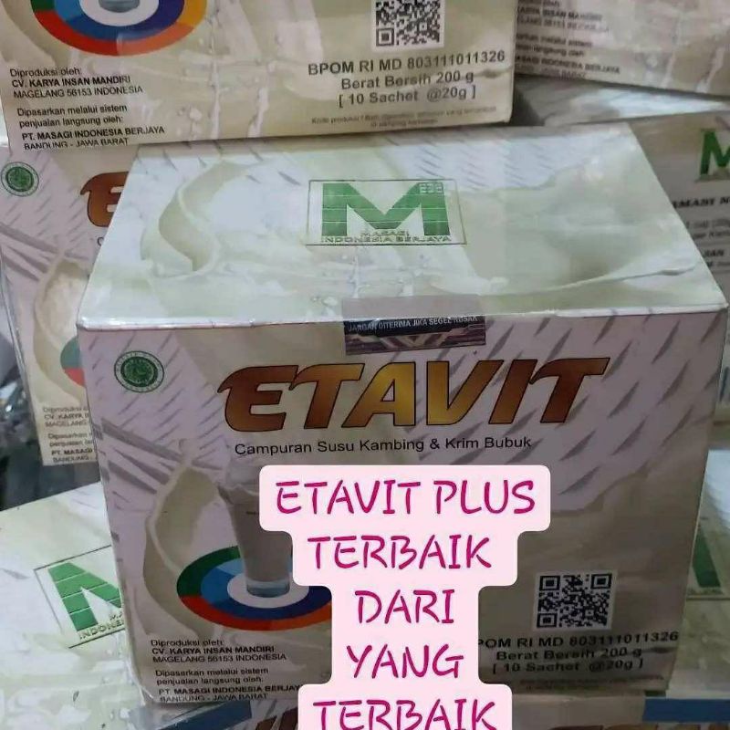 

Susu Kambing Etawa Etavit Plus