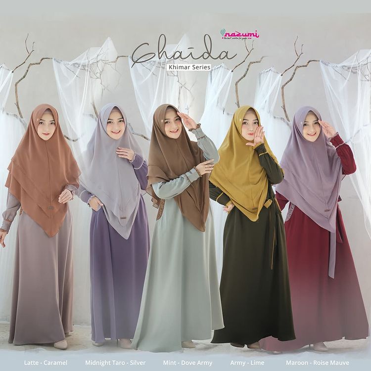 Ghaida Dress By Nazumi Gamis Shopee Indonesia