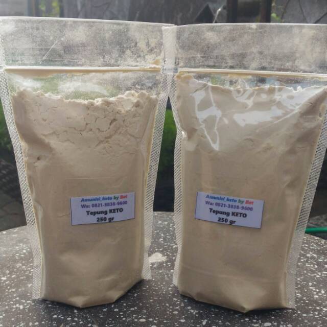 

Tepung keto tepung rendah karbo 250gr
