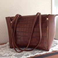 Tas Wanita murah import batam fashion branded,CLN CABAS CROCO