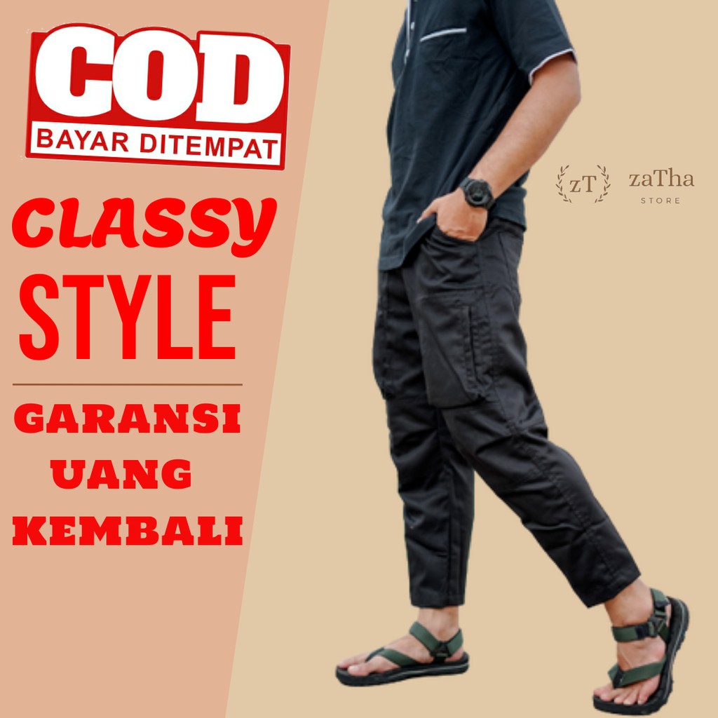 SIRWAL / CELANA SIRWAL / CELANA SIRWAL CARGO / CELANA CINGKRANG / CELANA CARGO HITAM