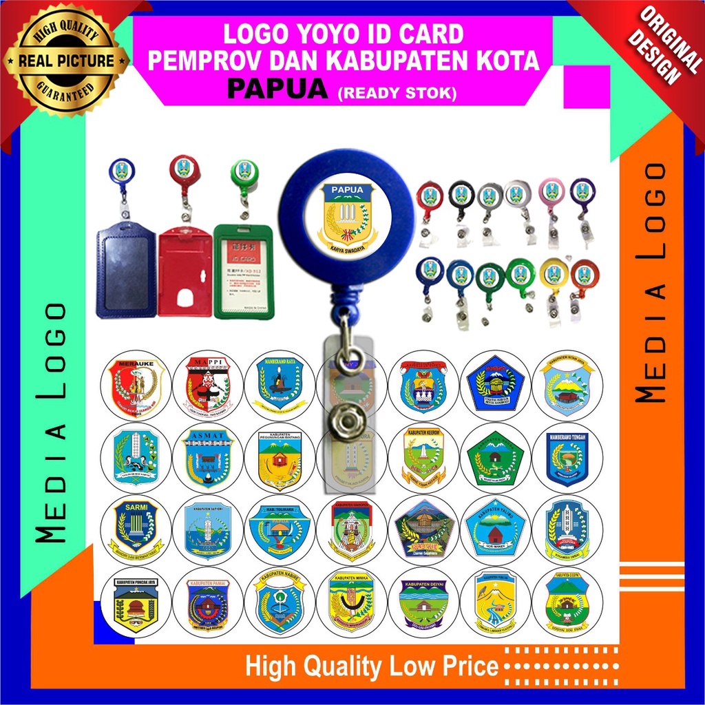 

READY STOCK LOGO YOYO PEMROV -PEMKAB PAPUA