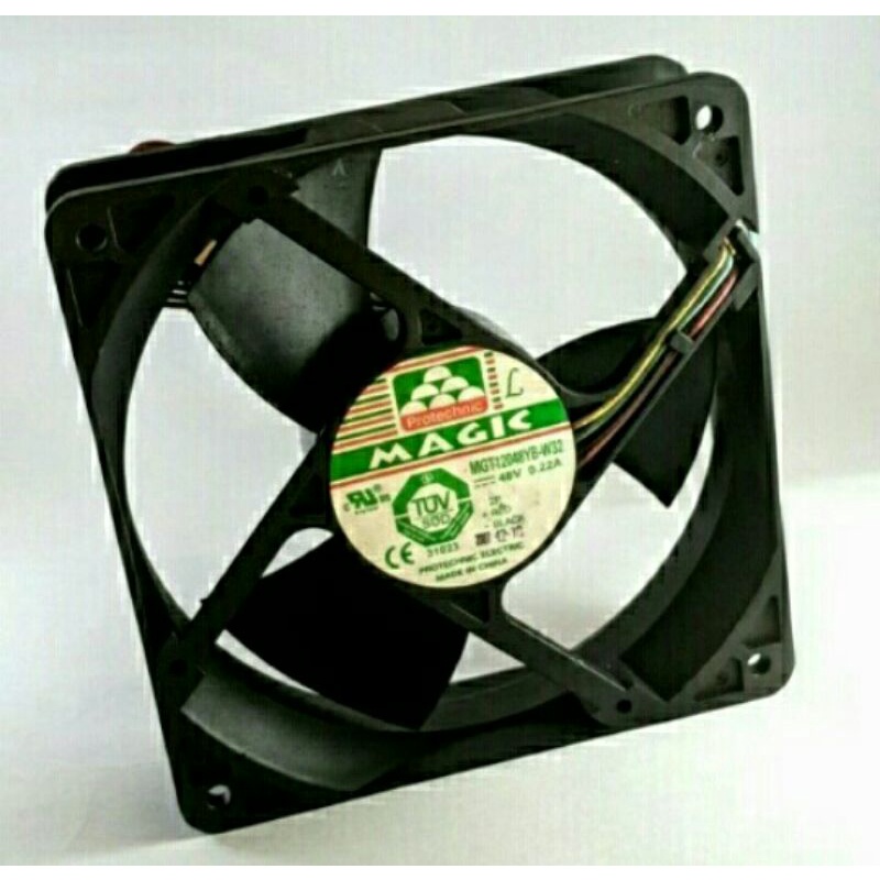 Kipas Fan DC 48V - 0.22A  12cm merek magic mantap pakai lahat