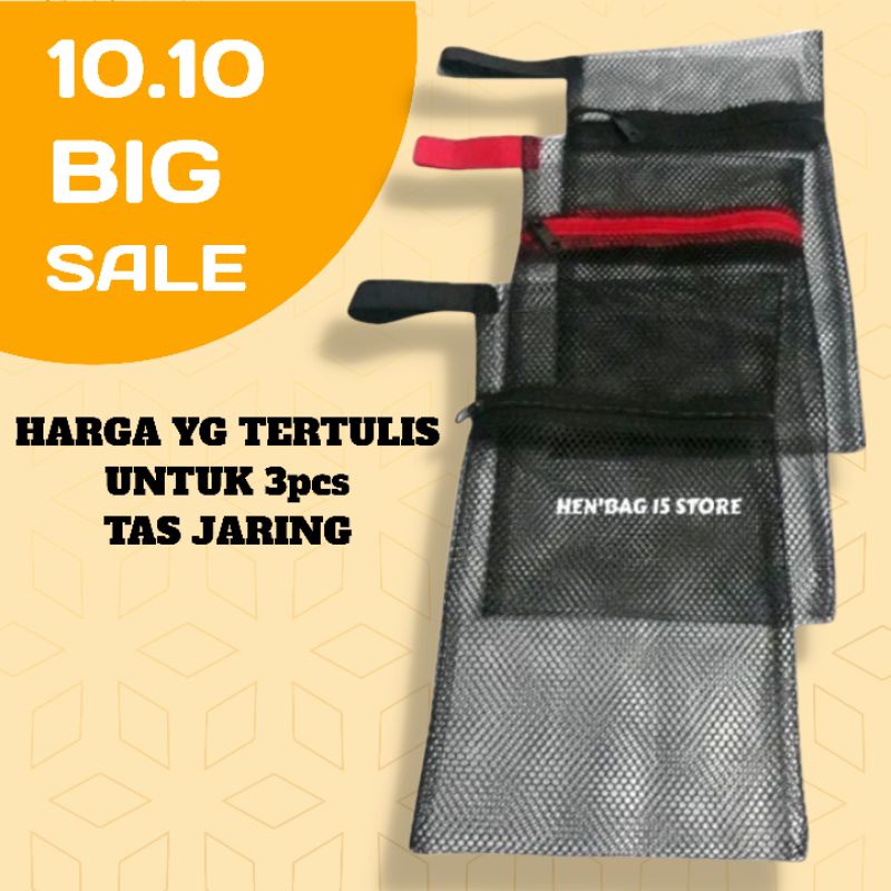 Tas Jaring Tempat Peralatan Sabun Mandi Traveling Bahan Nilon Tebal