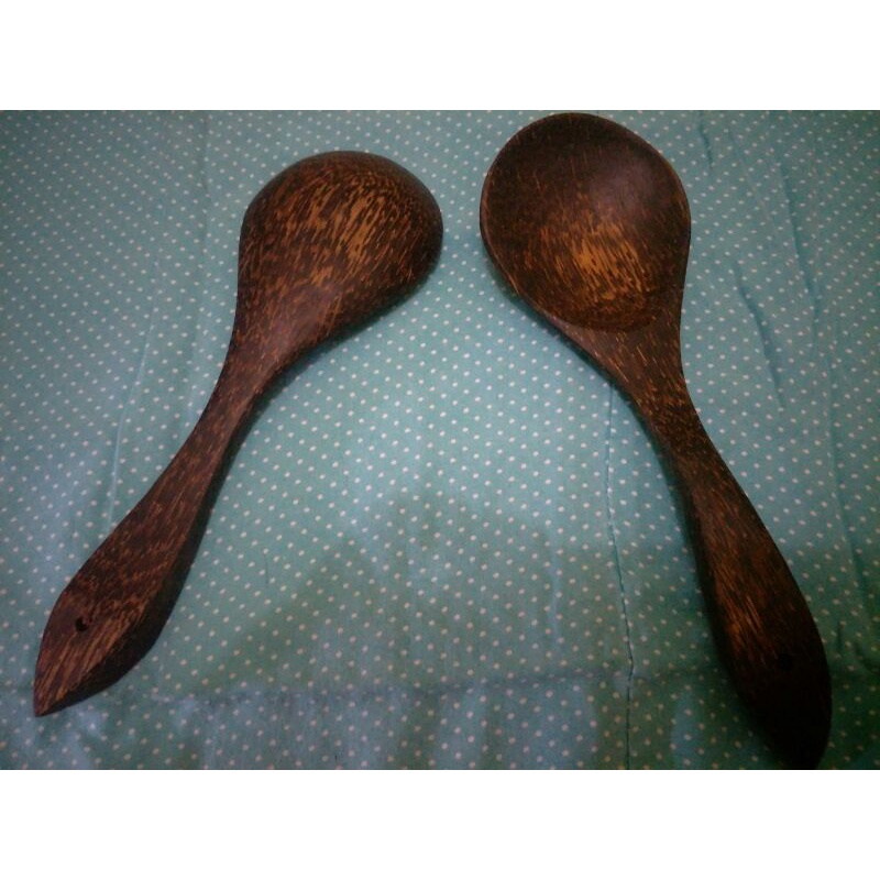 centong nasi kayu - centong kayu