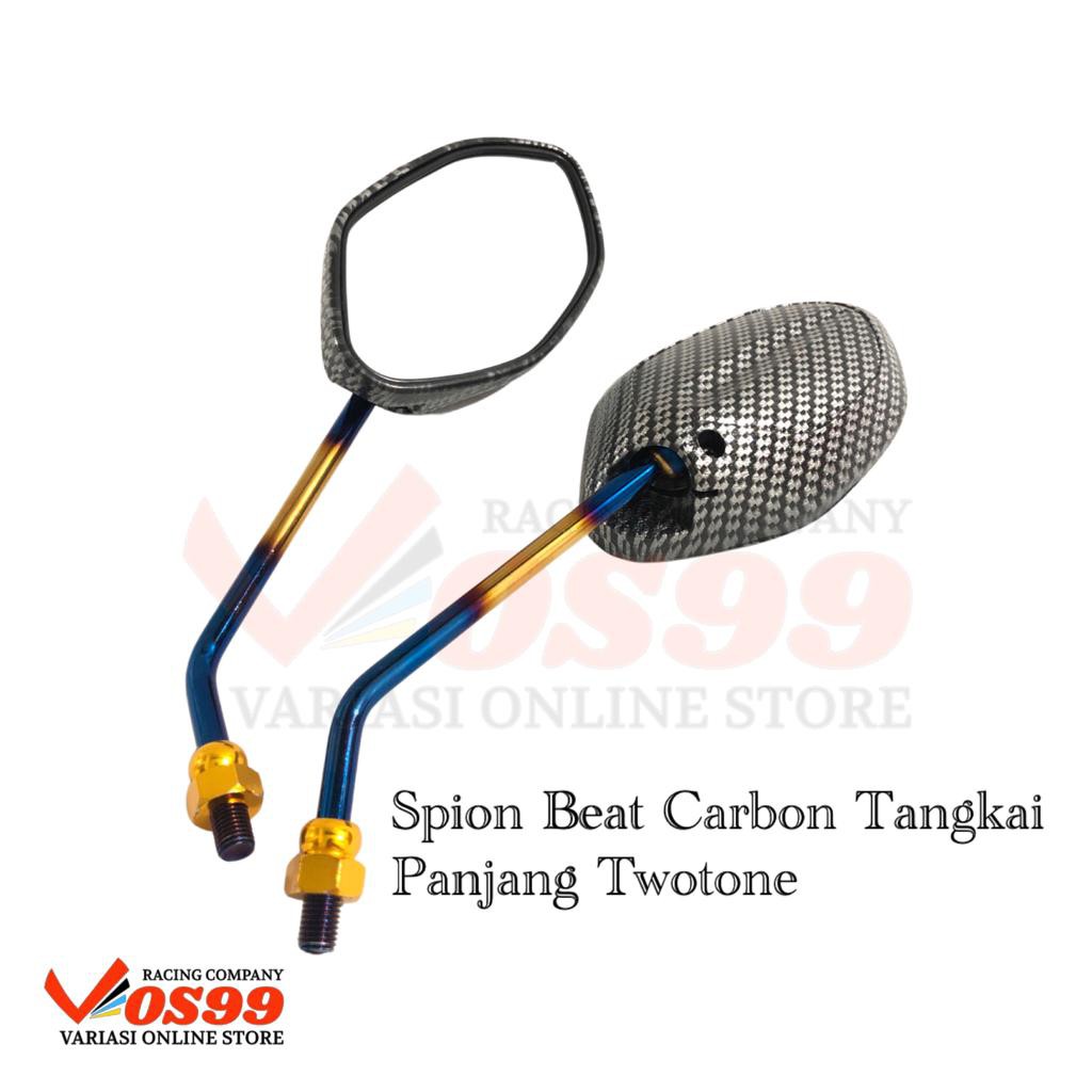 SPION BEAT CARBON TWOTONE TANGKAI PANJANG