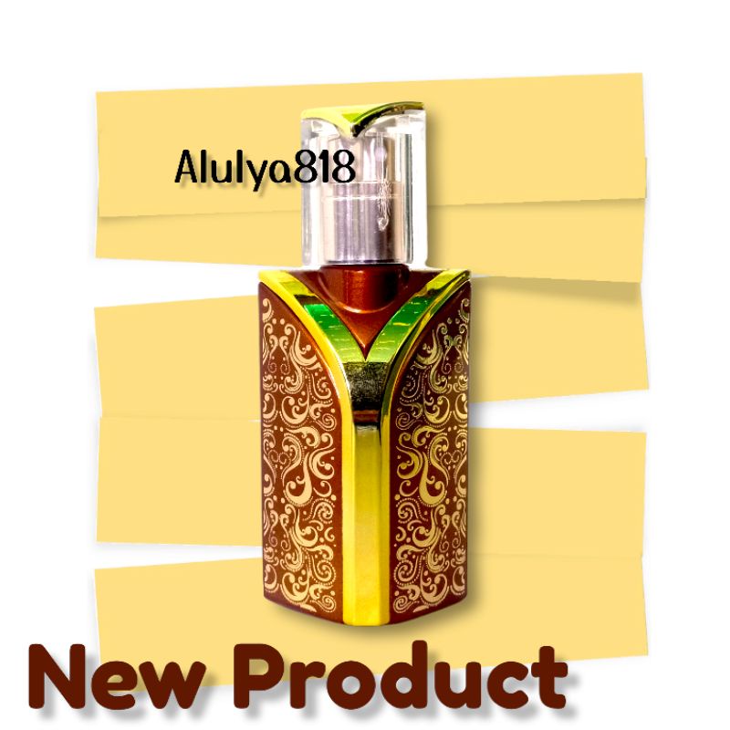 Minyak Wangi Kasturi Putih Parfum Asli Dubai Murni Botol Mewah Isi 30ml Original