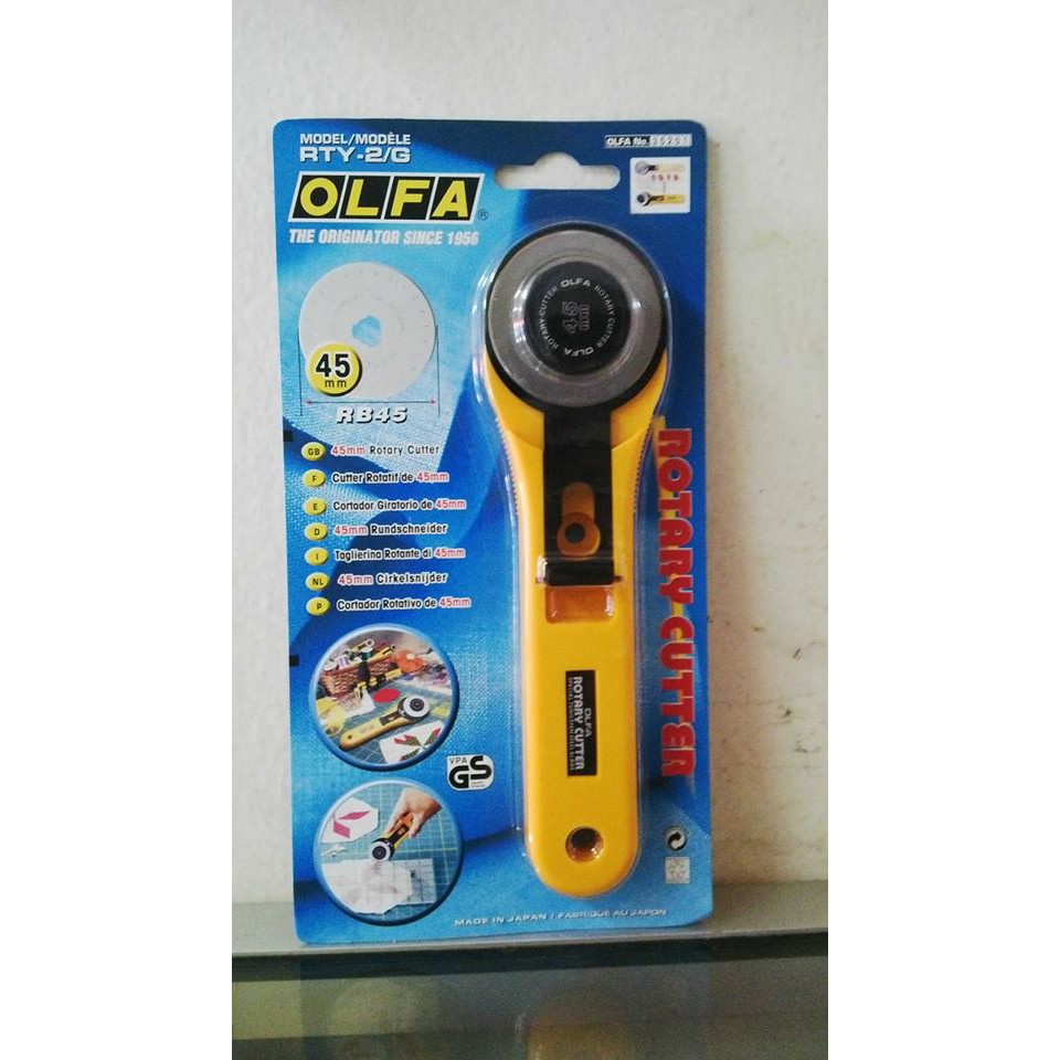 Jual rotary cutter olfa 45mm Shopee Indonesia