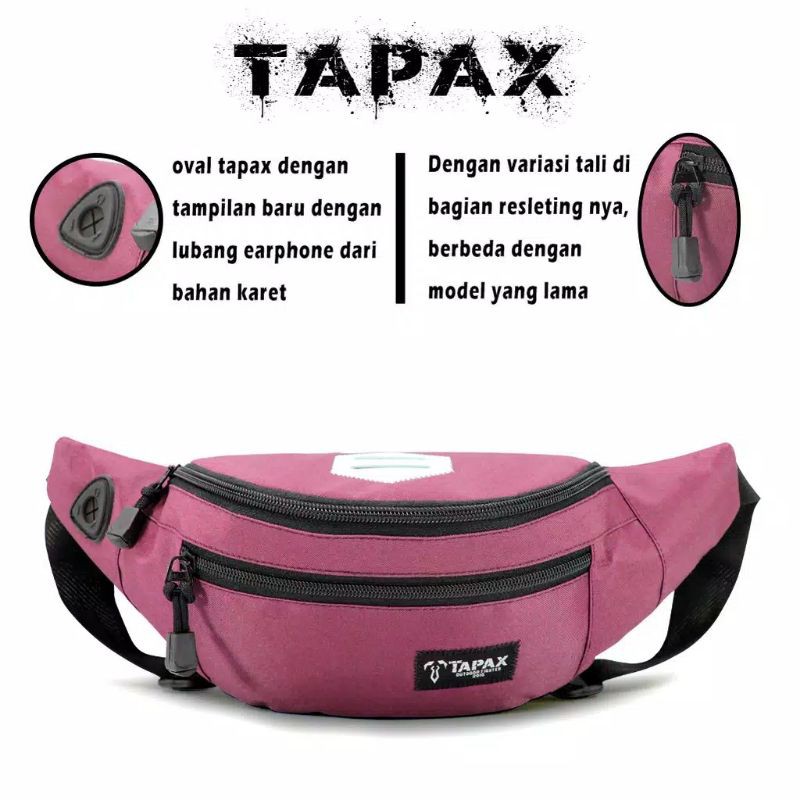 TAPAX OVAL-WAISTBAG MURAH-KUALITAS MANTAP-TAS MURAH WAIST BAG-WAISTBAG.-DISTRO BANDUNG