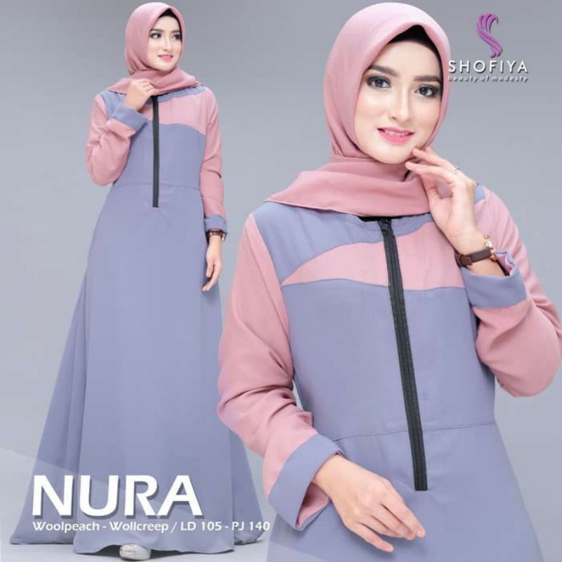 Baju Gamis Syari Syar I asdf Muslim Pesta Fashion Wanita Remaja Murah Terbaru Dress Polos Murah 2021