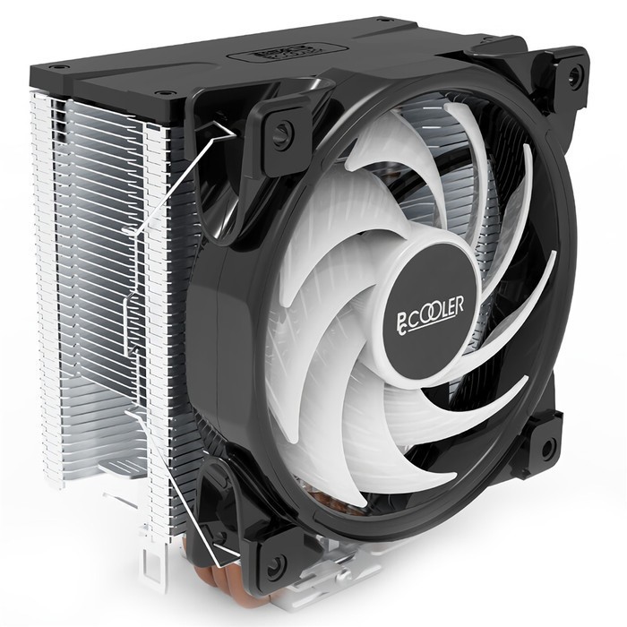 PCCOOLER GI-X4S - 120mm Rainbow CPU COOLER