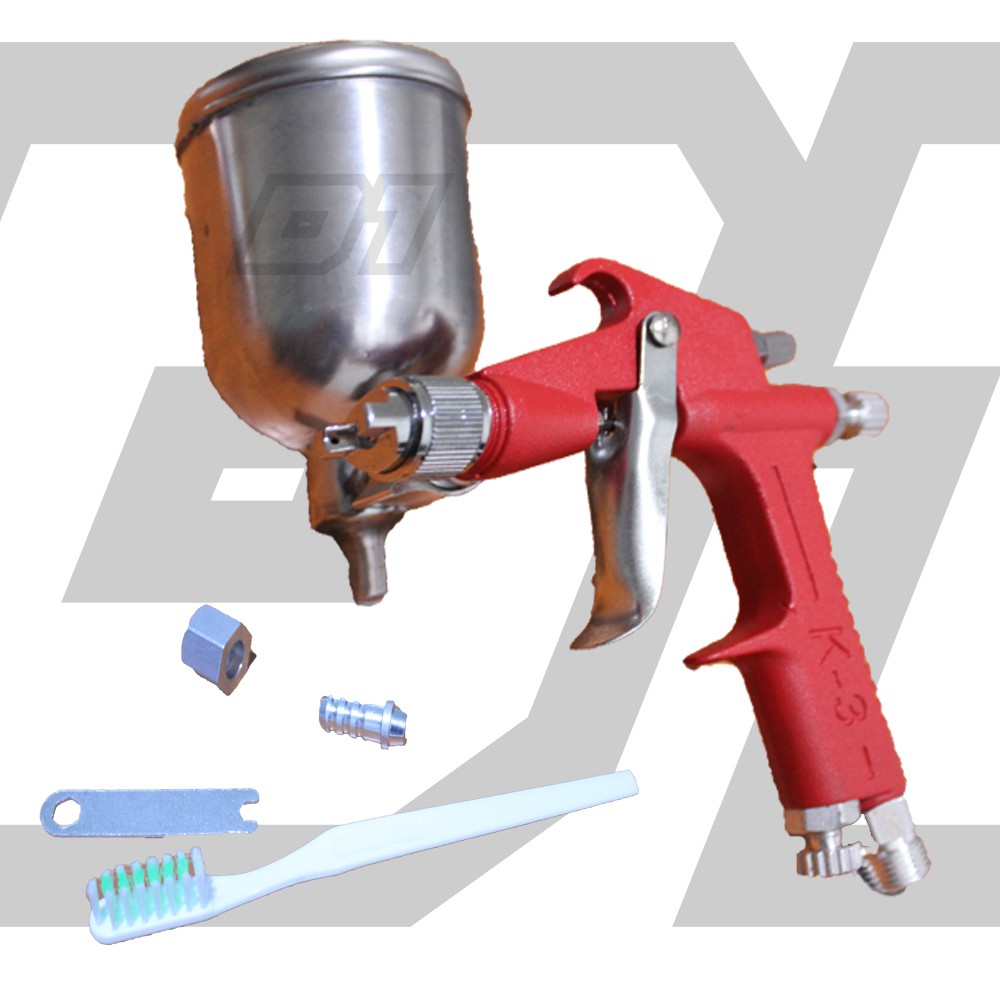 YUKIDO SPRAY GUN K-3B K3 K-3A K3B K3A HIGH PRESSURE 200ML 200CC ALUMUNIUM JAPAN QUALITY spray gun f 75