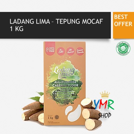 Dijual Ladang lima gluten free cassava / tepung singkong / Mocav / mocaf 1kg Special