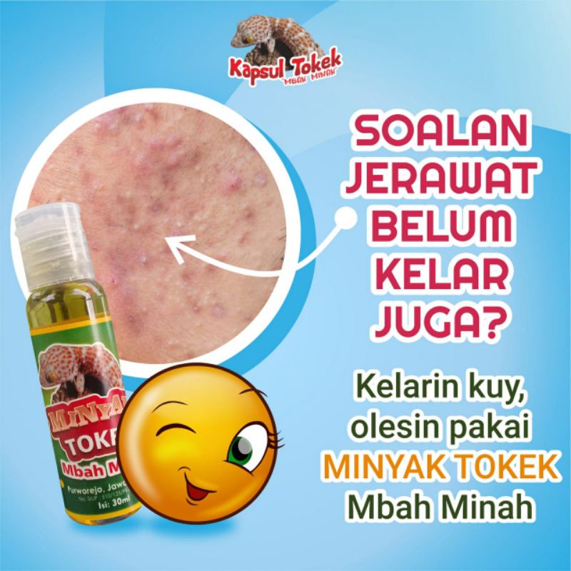 

Minyak Tokek Mbah Minah No SIUP 510/125/PK/III/2016