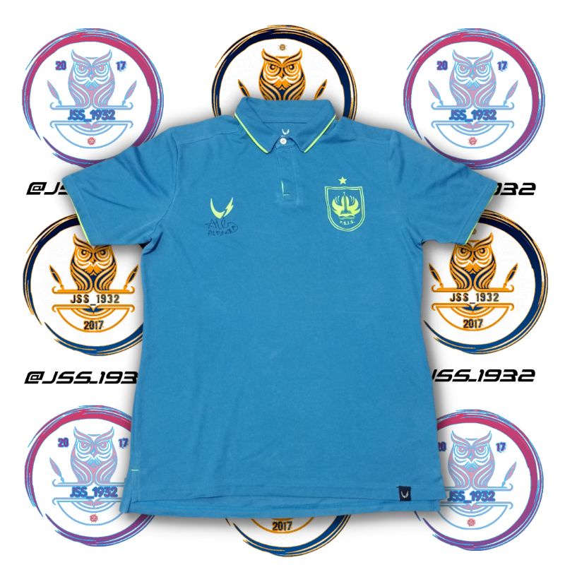 Poloshirt PSIS SEMARANG PLAYERWORN ALBI LANJU + SIGNED ORIGINAL RIORS Murah Olahraga Sepakbola