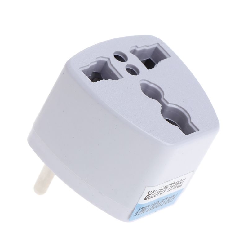 btsg Universal UK AU US to EU EURO Travel Power Plug Socket Adapter Converter 220v