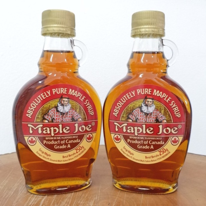 

SIRUP- MAPLE JOE - MAPLE SYRUP 250GR -SIRUP.