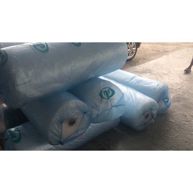 

( uk. 100cmx125cm / METER) BUBBLE WRAP l PLASTIK BUBBLE l HITAM DAN BENING merek MULIA PACK (MP)
