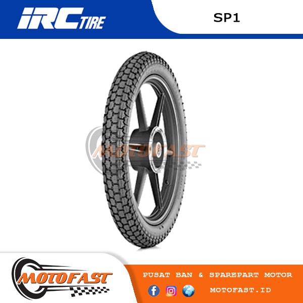 BAN MOTOR IRC TUBETYPE 300-17 SP1M SUPRAX125 BLK JUPITER Z1 BLK