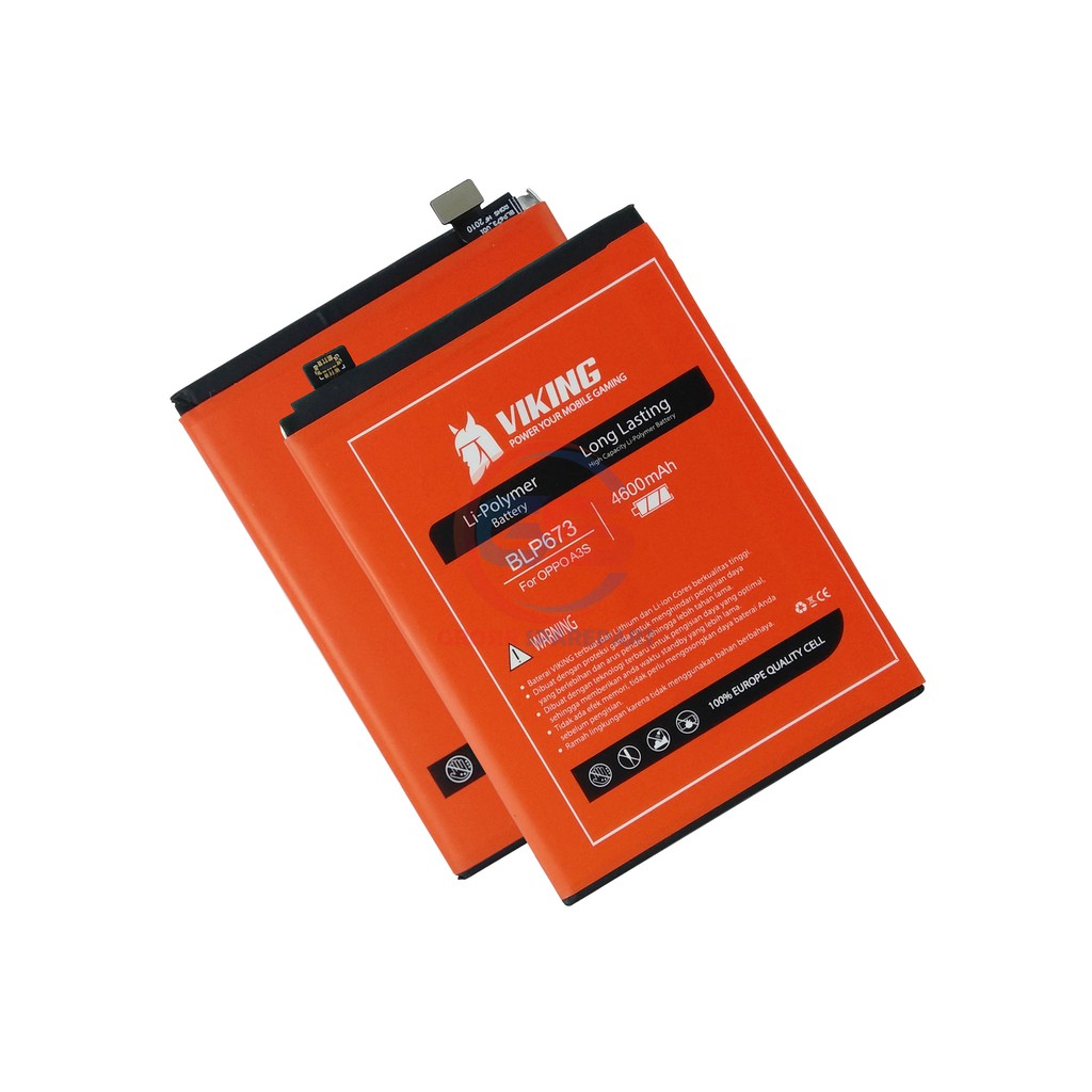 BATERAI / BATTERY / BATRE FOR OPPO A3S VIKING DOUBLE POWER