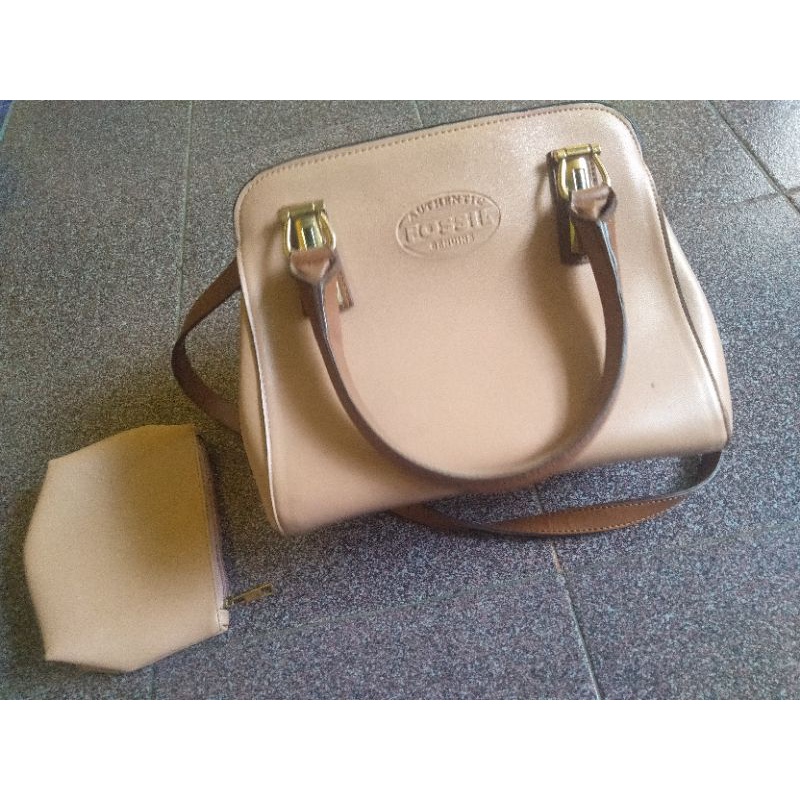 Tas Fossil Preloved + dompet
