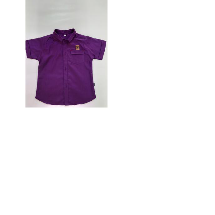 New Produck Kemeja Anak Cowok⚫ KEMEJA ANAK LAKI LAKI - Ungu MURAH
