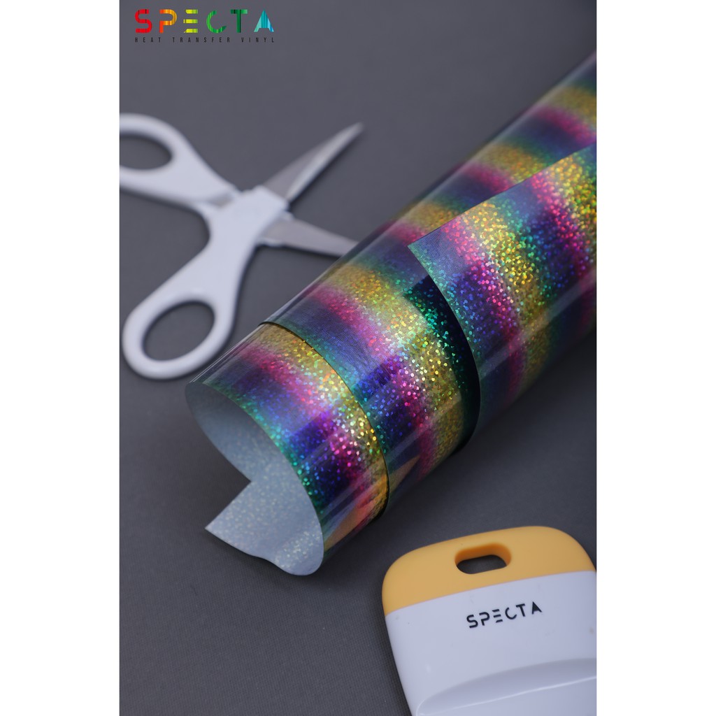 POLYFLEX PET LASER METALLIC KOREA SPECTAFLEX PL - 16 RAINBOW GLITTER