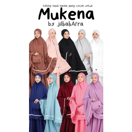 Mukena Rayon Dewasa Mahira by Jilbab Arfa ex Afra