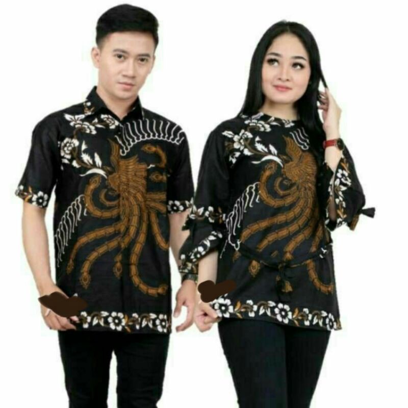 Couple Keluarga Ayah Ibu dan Anak-Couple Batik Ori Ndoro Jowi MOTIF AHY