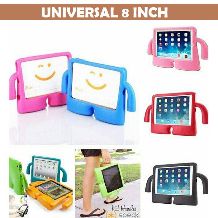OASE OAPAD 8 Inch HANDLE CASE ANAK KIDS COVER SOFTCASE SILIKON CASING