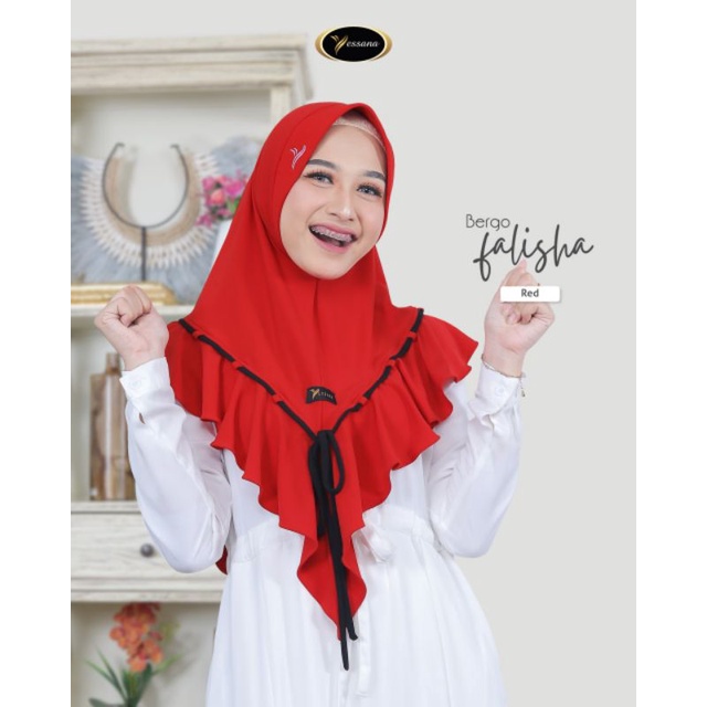 bergo falisha yessana/hijab instan